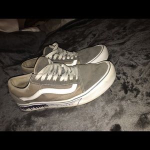Grey Old Skool Vans